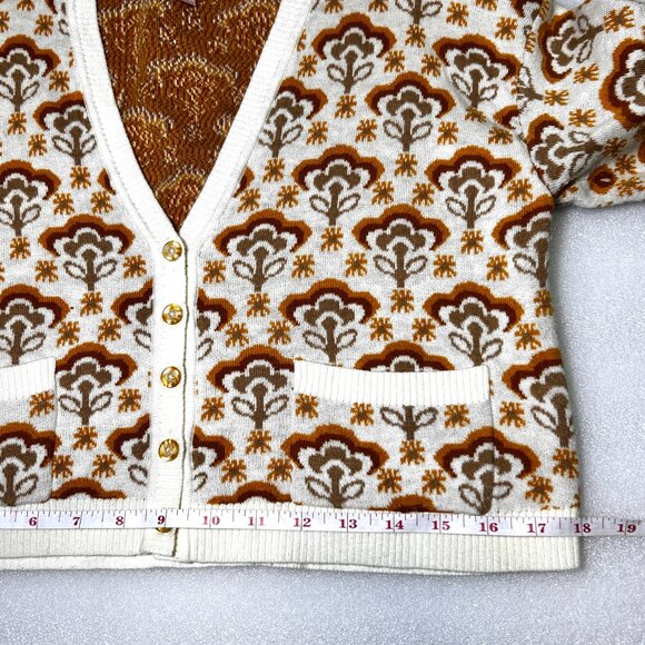 Show Me Your MUMU Honey Wallflower Cardigan Sweater Carti Cardi  XS - Picture 8 of 10